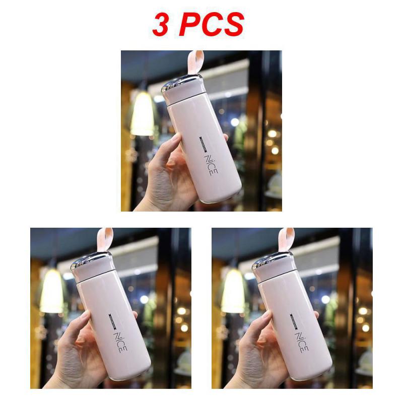 3PCS Gym Sports Cycling Water Cup Leak-proof Kids School Gifts Bpa Free Portable Rope Eco-friendly Drinkware Tea Juice Milk Cups