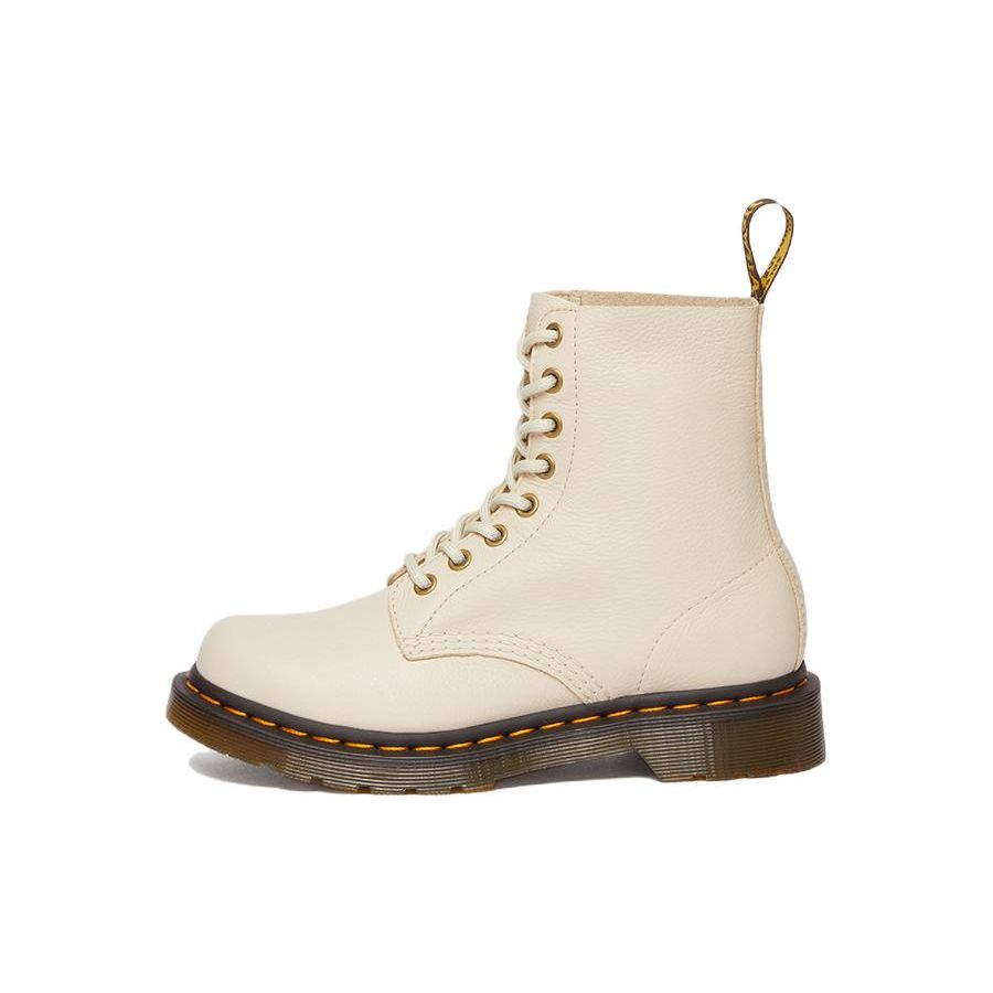 

Dr. Martens Кожаные Удобные Теплые Сапоги до середины икры Женские сапоги Бежевые 26802292 36