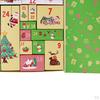2x Christmas Calendar Gift Box Props Ornament 24 Days Decoration for Shop