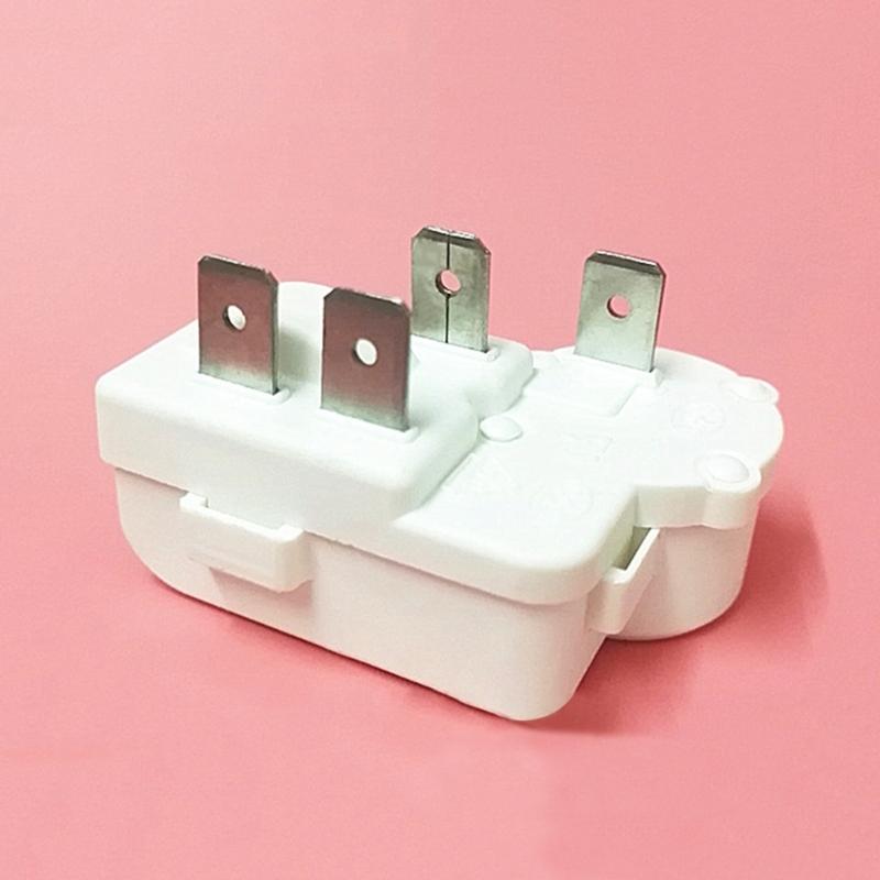 4-Pin Compressor PTC Starter/Start Relay and Overload Kit for Mini Fridges, Compact Refrigerators Universal