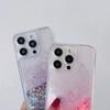 Luxury Luminous Quicksand Glitter Phone Case For IPhone Liquid Sand Transparent Soft Back Cover