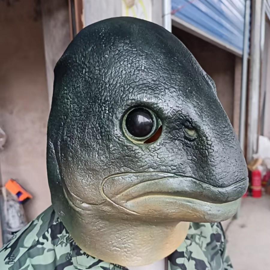 Faceless Alien Mask for Halloween Party Prank - Scary Masquerade Headgear