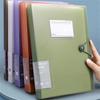 1Pcs Transparent Insert Paper A4 File Folder A4 Document Organizer Bag  for Office School Stationer
