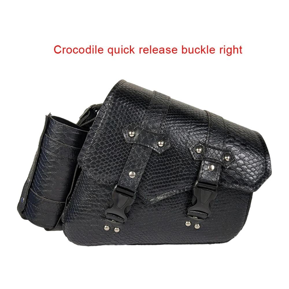 

Сумка-седло для мотоцикла из искусственной кожи, регулируемая, однотонная, солнцезащитная, универсальная, винтажная, аксессуары для сумки-седла для мотоцикла TYPE 6