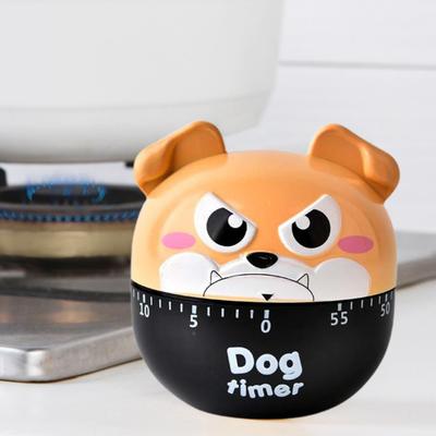 Alarm Timer No Battery Required Precise Timing Eye-catching Excellent Lovely Cartoon Puppy Shaped Study Birthday Gift
