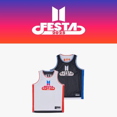 2025 BTS FESTA Wendbares Basketballtrikot