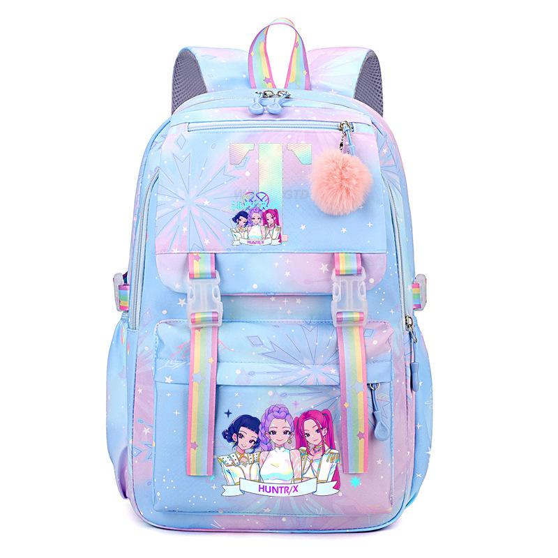 Animation Cartoon Letter Printing Student Campus High Value Fashion Backpack Light Large Capacity Backpack