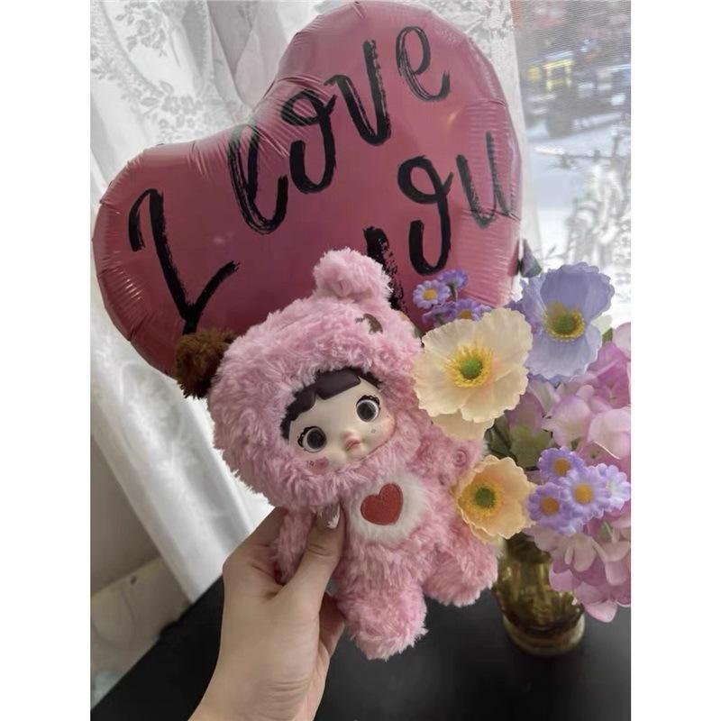 Plush Blind Box, Keychain, Backpack Charm, Cute Figurine, Gift Ornament, Nuomi Cute Non-stop Trendy Toy, Christmas Gift