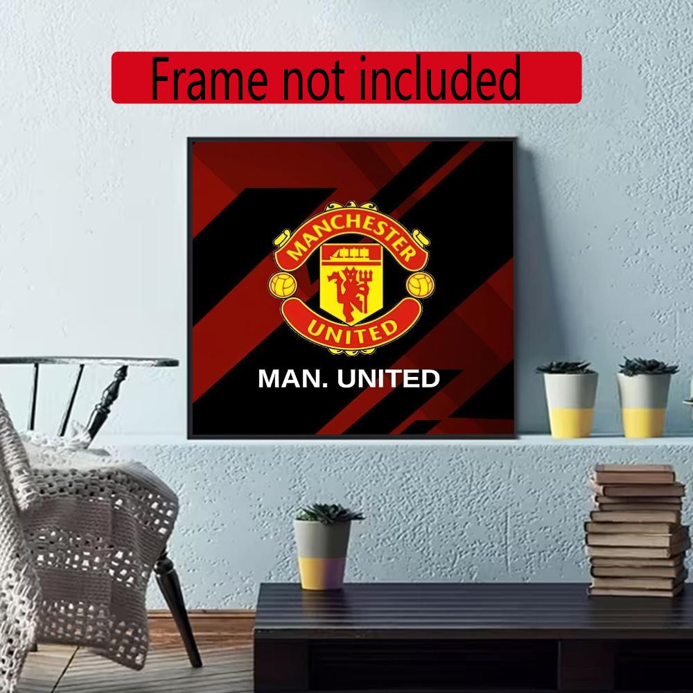 Manchester 5D Diy Diamond Paintings Mosaic Wall Round Diamond Art Painting Kits Embroidery Crystal Accessories Frameless