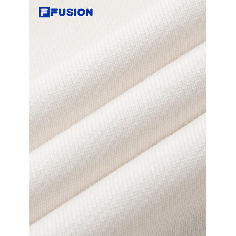 FILA FUSION Unisex Pure Cotton Hooded Sweatshirt