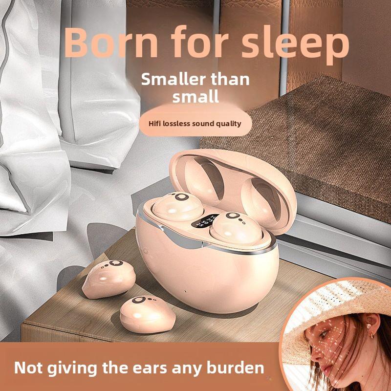 S800 Wireless Bluetooth Headphones, Dual-ear Mini Sleep Touch Digital Display, Painless Wearing Private Mold
