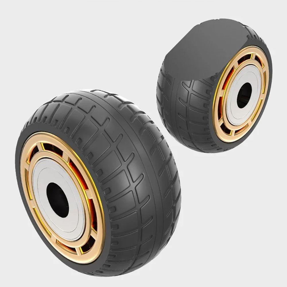 Wear Resistant Furniture Caster Noiseless Roller Wheel Swivel Caster Tire Trolley Chair Mover