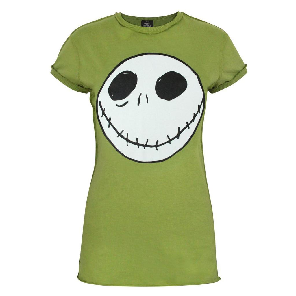 Nightmare Before Christmas Womens/Ladies Jack Reverse Seam T-Shirt