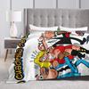 Mort & Phil Mortadelo y Filemón Blanket Quality Super Soft  Throw Blanket Spring Camping Outdoor Comfortable Bedspread