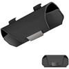Eyewear Organizer for Car with Magnetic Closure Suede Glasses Case Sun Visor Holder for Sunglasses and Small Items