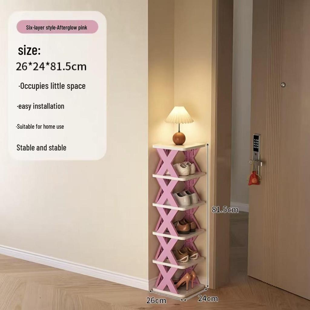 Compact Dustproof Shoe Cabinet for Dorms and Small Spaces