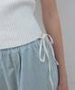 Yulago Stripe Banding Strap Pants