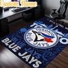 Custom Name Blue Jays Baseball Season  Rug, Office Rug, Chair Rug, Carpet for Living Rooms, Doormat Game Rug Home Decor Christmas Gifts