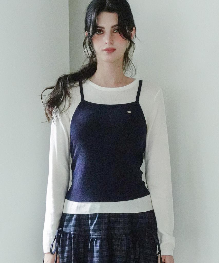 KOOLKITTEN Tie Waist Knit 2Colors