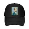 Samurai Portrait Art Graphic Mesh Baseball Cap Casual Hat Outdoor  For Womens Unisex FeUnisex