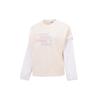 Sweatshirts Women's Ecru Crew Neck Moderate 536092-99