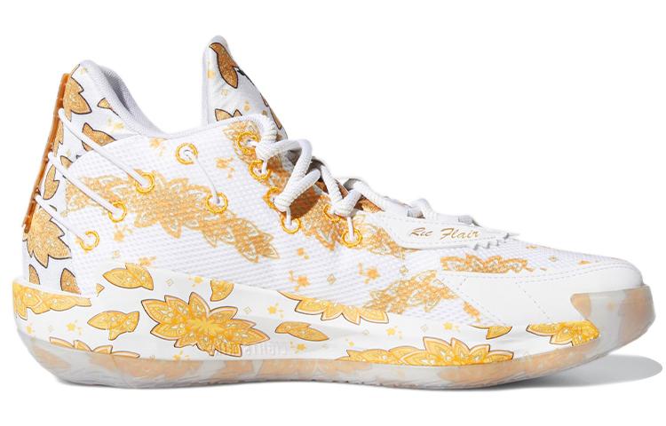 Men's Sneakers Ric Flair x adidas Dame 7 GCA 'White Gold Metallic'