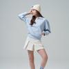 Blu Dot Fleece Pants Bonding Logo Tape Wh