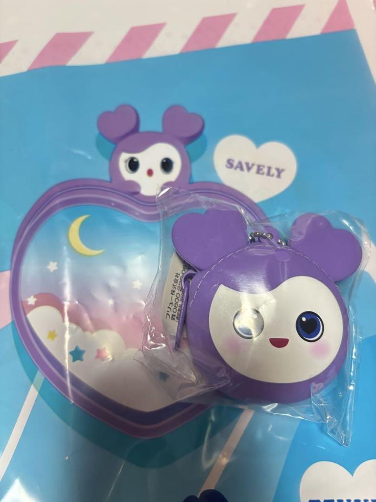 [USED] TWICE LOVELYS Silicone Mini Wallet BABY LOVELYS Sana