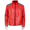 Classic Michael Joseph Jackson Leather Red Thrilling Jacket Halloween Birthday Gift Night Outwear