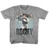 Rocky Balboa Boxing Training Running Kids T Shirt Road Boy Girl Toddler
