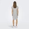 Mittelanges T-Shirt-Kleid mit Streifen für Damen von JDY