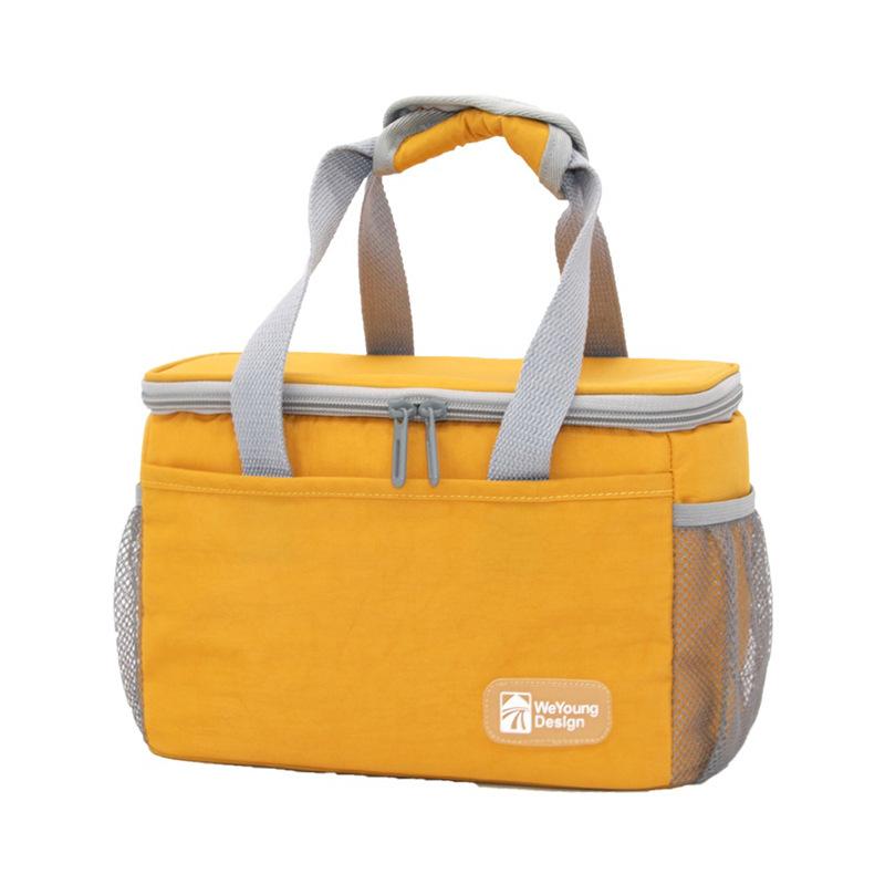 Portable Women Lunch Bag Food Thermal Box Durable Waterproof Office Cooler Lunchbox Large Capacity Organizer Insulated Case