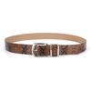 Snake Elegant Retro Pattern Womens Fashion Belt With Alluring Metal Buckle Design