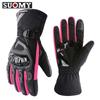 Winter Motorcycle Gloves Touchscreen Waterproof Windproof Thermal Long Cycling Men Women