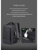 High-End Fashion Waterproof Nylon Backpack: Trendy Large Capacity Unisex Schoolbag & Business Laptop Bag