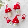 Mini Felt Mushroom Christmas Tree Pendant Ornament