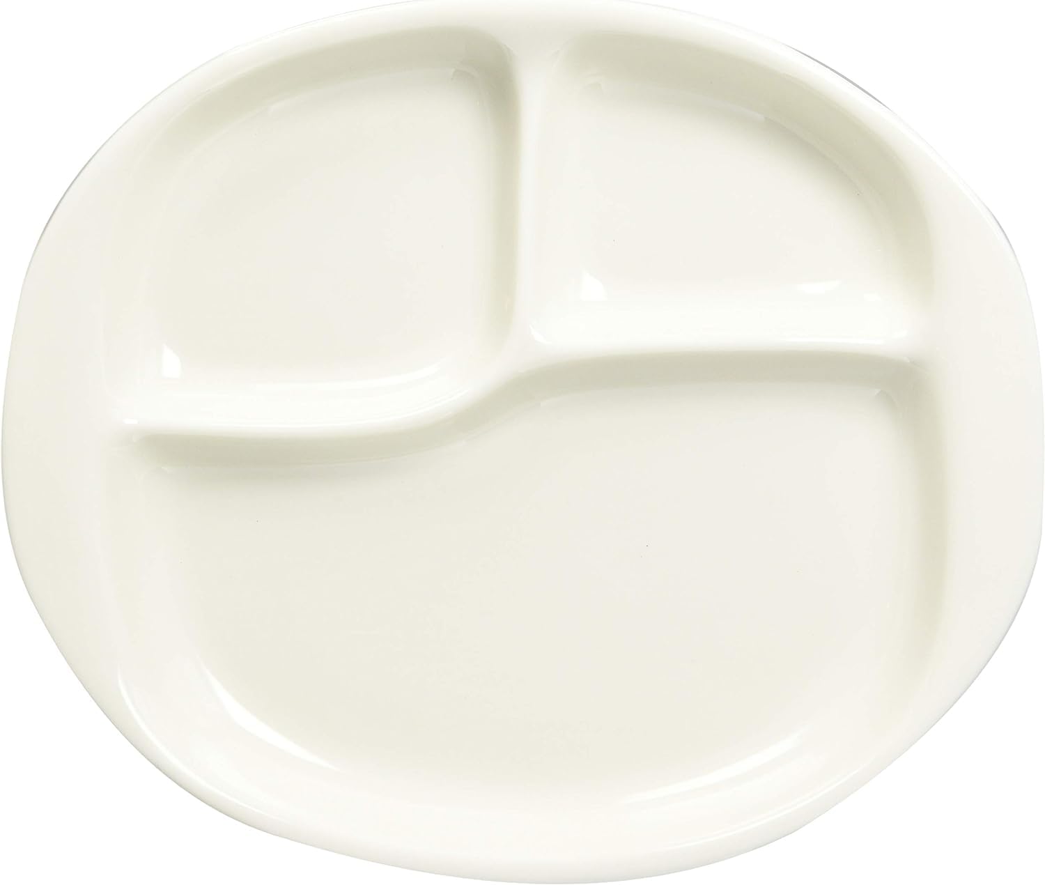 

Mori Osamu Ware (Shinshuyaki) Small Lunch Plate, 200mm Long x 230mm Wide x 3mm High (Made in Japan, Microwave Safe, Far Infrared, Negative Ion)