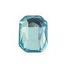 Nail Art Flatback K9 Crystal Glass Rhinestones - 6x8 Rectangle Octagon for DIY Press-On Nail Decorations