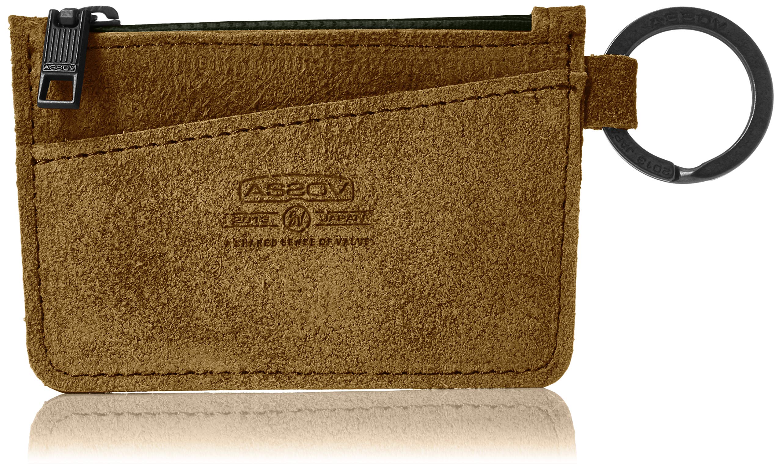

ASSOB Water Proof Suede Compact Wallet Khaki