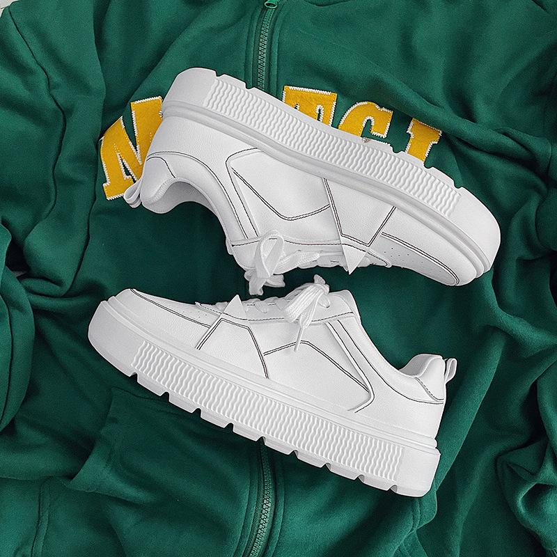 

2025 новые кроссовки для скейтбординга кроссовки INS casual port style Mori Harajuku ulzzang белые туфли мужские большого размера холодные липкие туфли 44