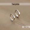 2023 New 925 Sterling Silver Hoop Earrings - Women's Circle Cartilage Studs, Summer Style