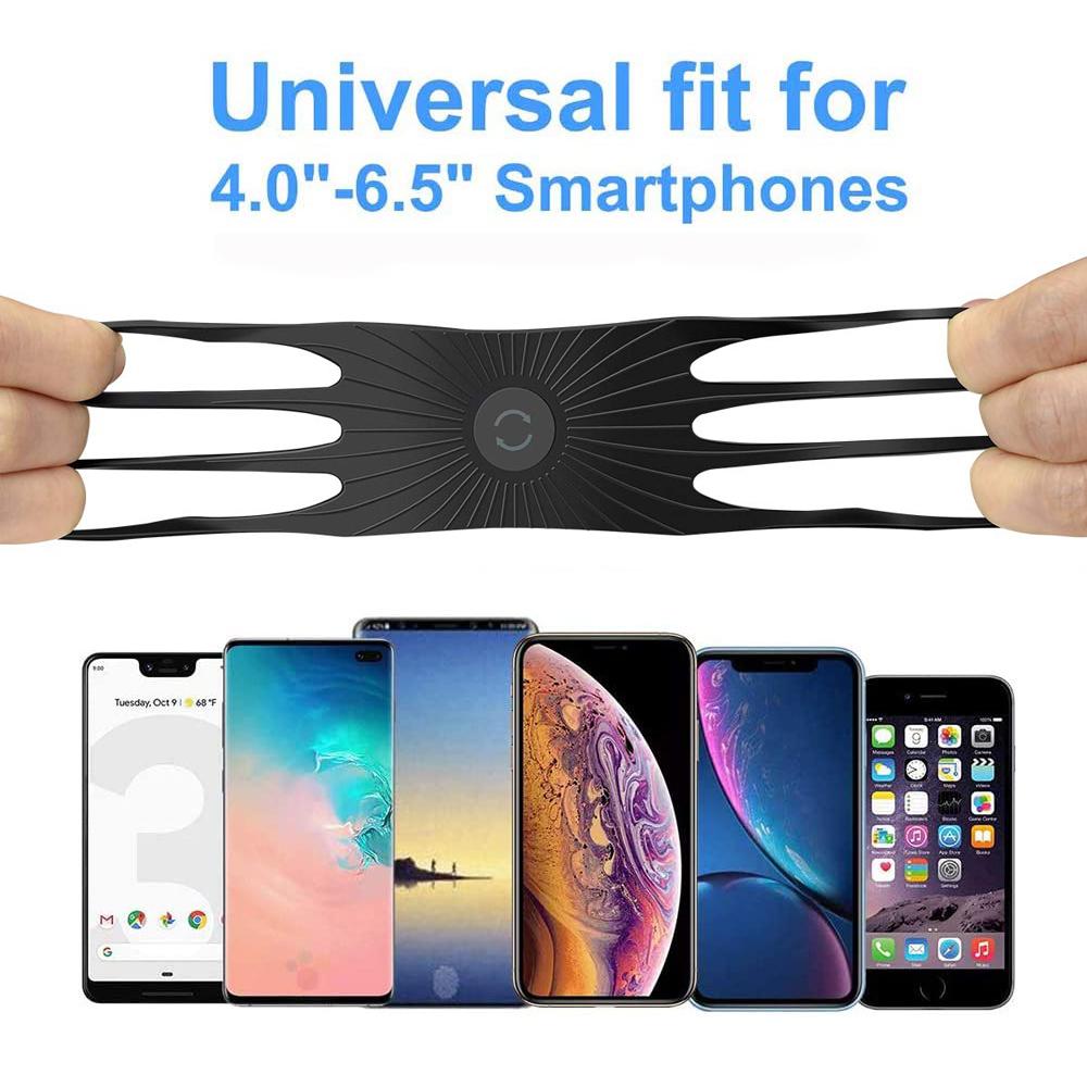 Running Wristband Phone Holder for iPhone 12 11 XR Samsung S10 S9 Plus 4.5-6.5 inch Universal Sports Armband Cell Phone Stand