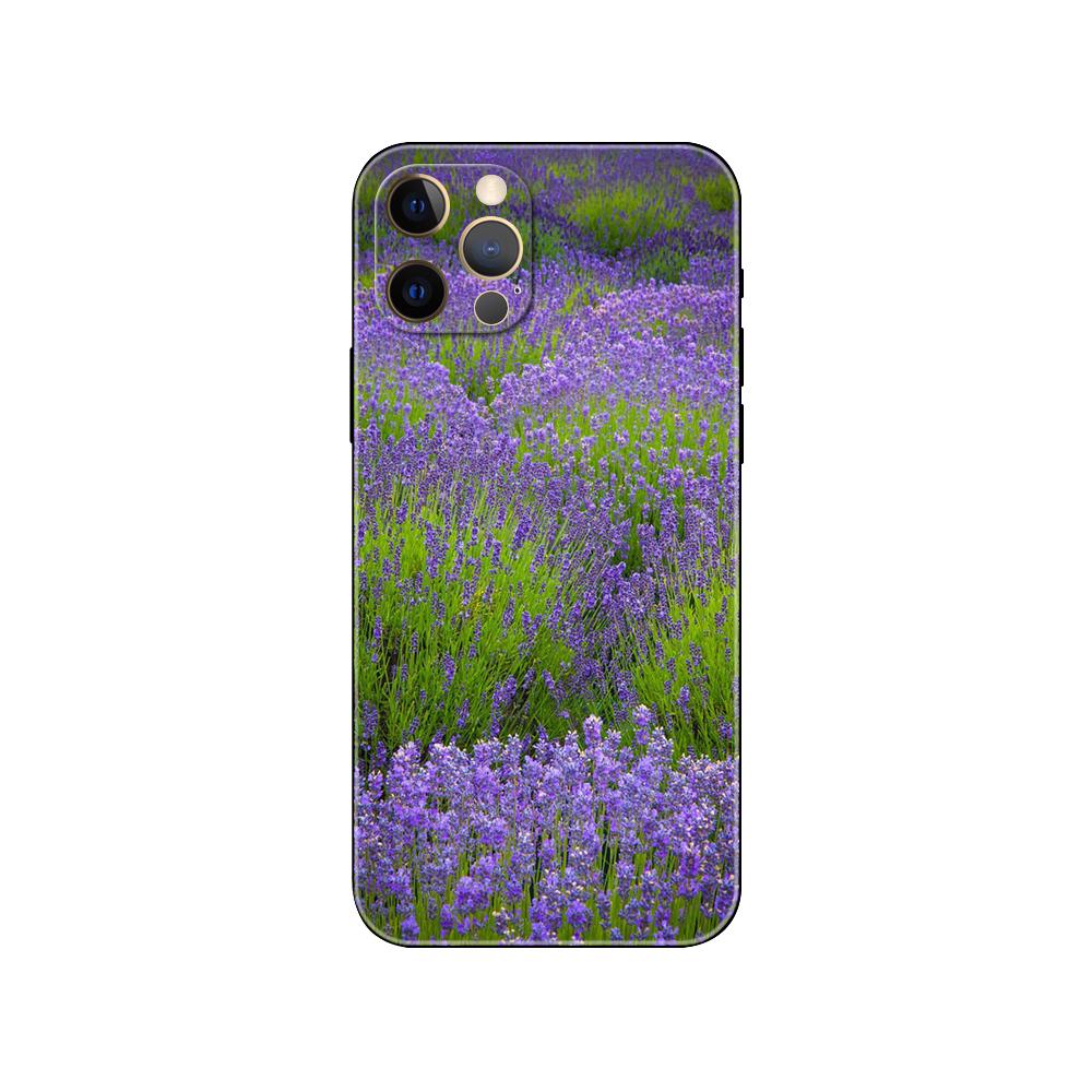 Lavender Phone Case for Iphone 5s 2020se 6 6s 7 8 Plus X 10 XR XS 11 12 13 Mini Pro MAX Black Tpu Back Cover
