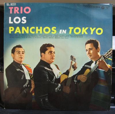 LP Record TRIO LOS PANCHOS - En Tokyo SL3031 COLUMBIA 1960 Japan Latin Used