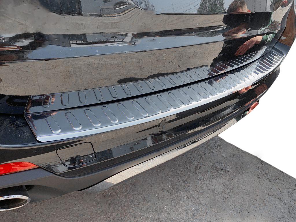 

Накладка на задний бампер (Carmos) для BMW X5 F-15 2013-2018 гг