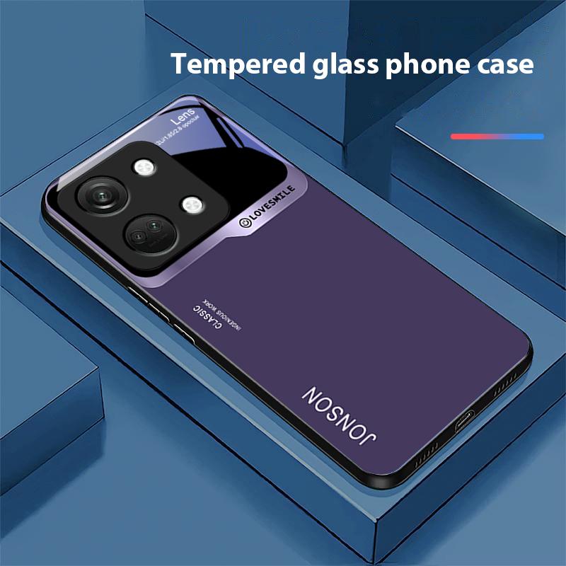 

Large Window White For OnePlus Nord 3 5 6T 7 Pro 8 12 10T Reno8 Lite 5G 10R Nord N30 Hard Shell Tempered Glass Phone Case Black For OnePlus 10R 5G