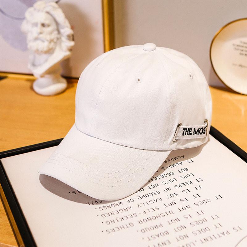 Hiphop Baseball Cap With Embroidered Letters For Casual Men And Women