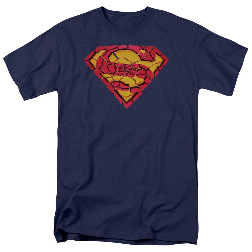 Superman  Shattered Shield  T-Shirt - Regular or Tank - to 5X M