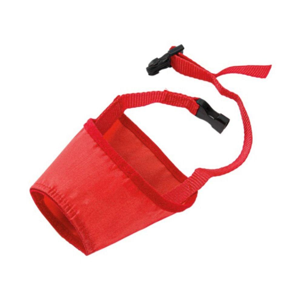 Polyester Dog Mouth Mask Adjustable Dogs Mouth Cover Anti Bite Dogs Muzzles  Walking