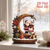 Snowman Deer Christmas Ornaments Ghost Christmas Decoration Santa Claus Ornament  Indoor